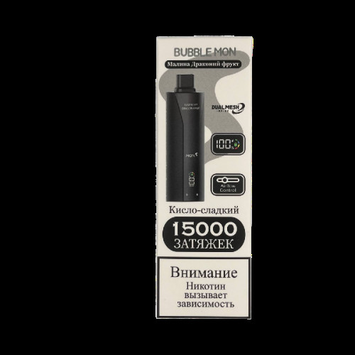 Bubble Mon Booster P-15000 Малина Драконий Фрукт